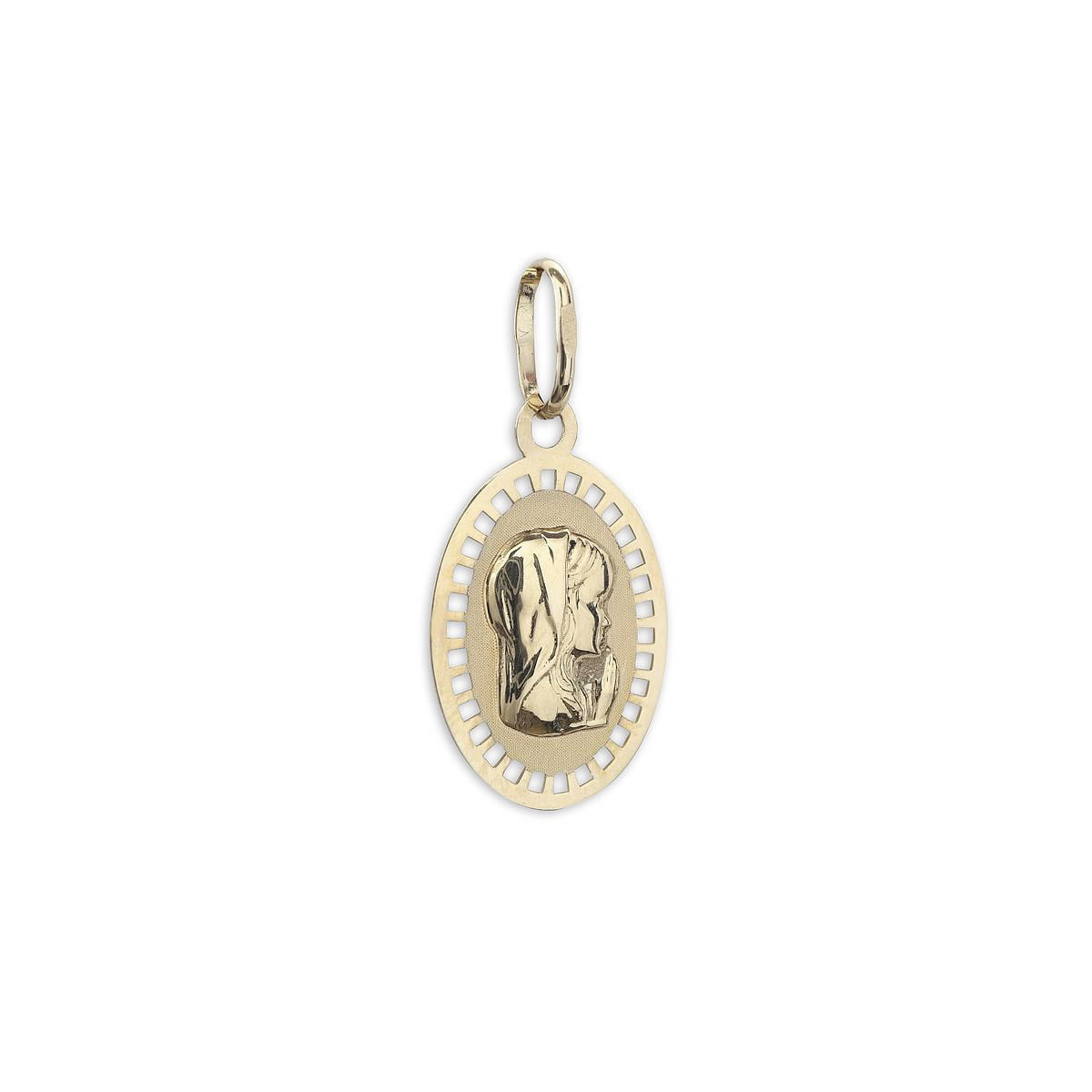 MEDALLA ORO VIRGEN NIÑA