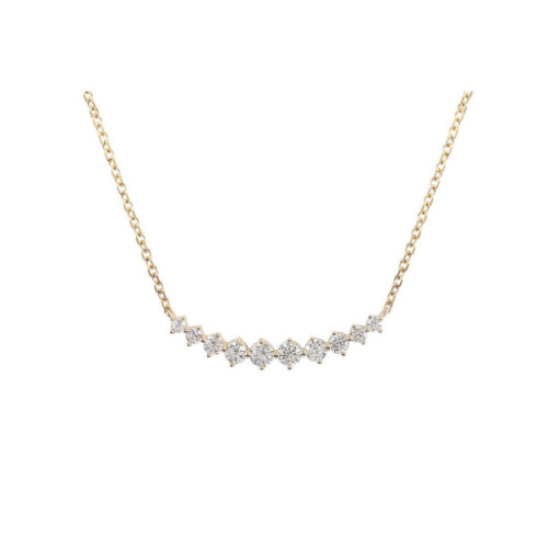 COLLAR ORO Y CIRCONITAS