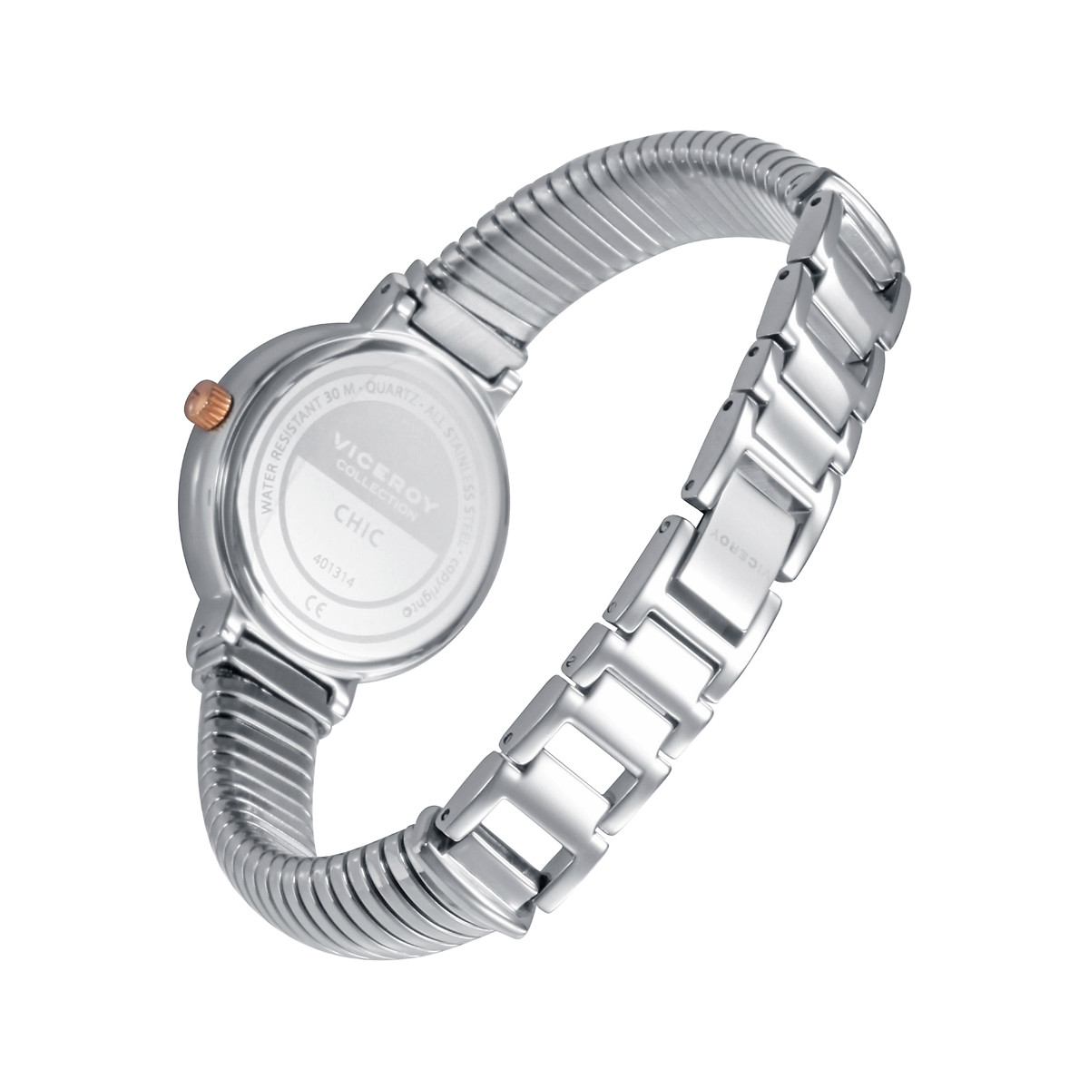 RELOJ ACERO BRAZALETE VICEROY