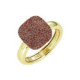 ANILLO GIALLO PLATA BAÑADO ORO Y POLVO ANILLO GIALLO PLATA BAÑADO ORO Y POLVO