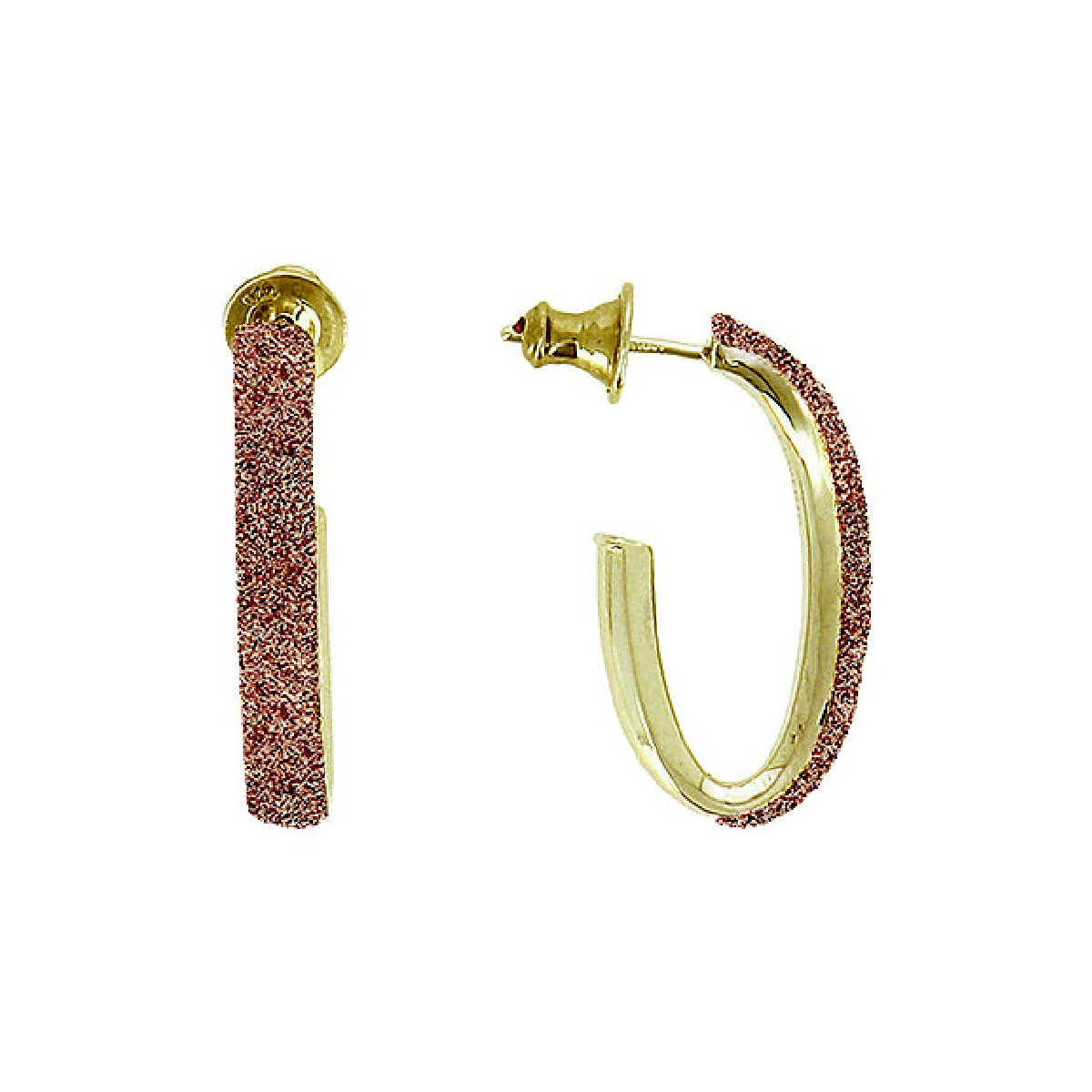 PTES GIALLO PLATA BAÑADO ORO Y POLVO ORO