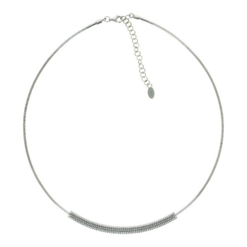 COLLAR PIXEL PLATA
