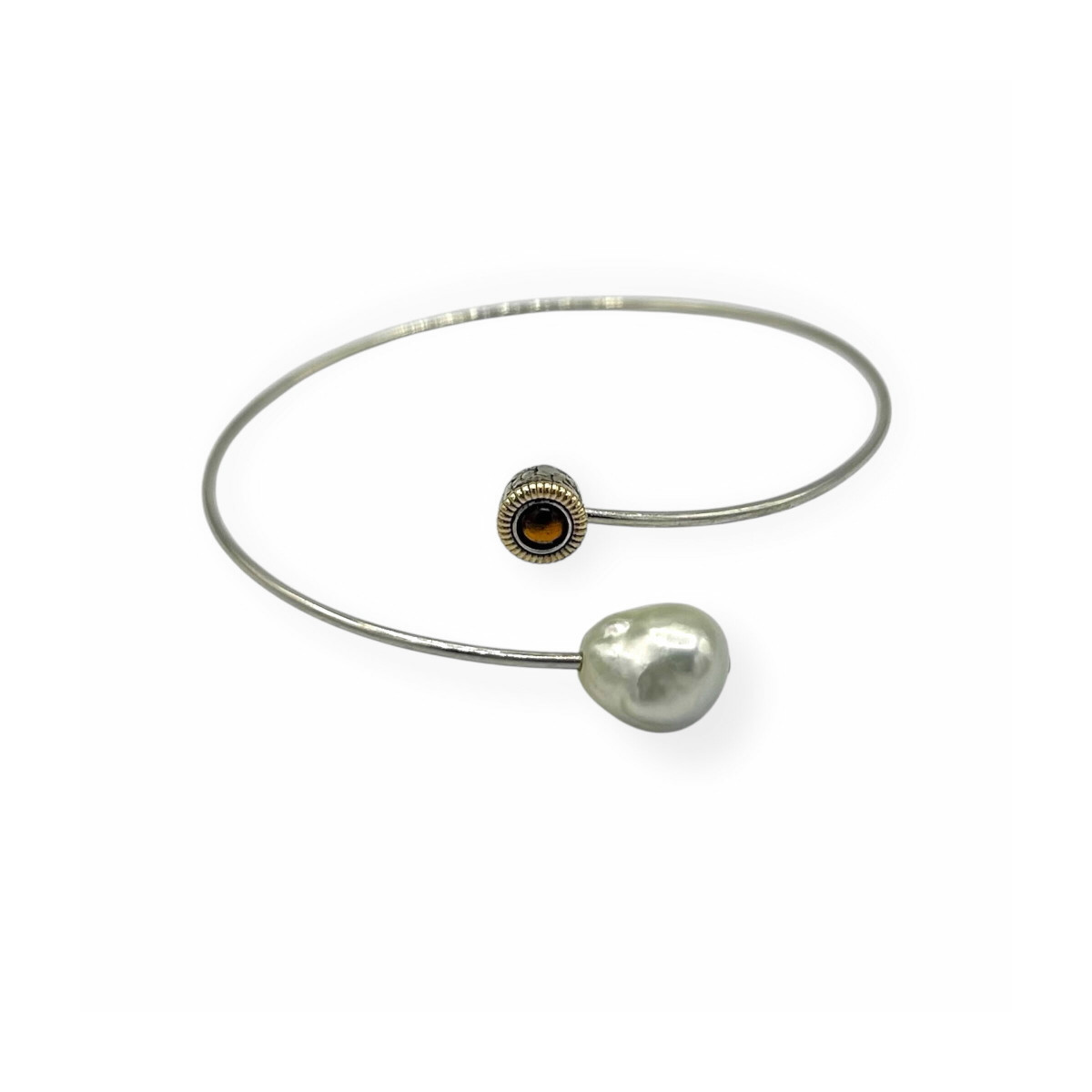 PULSERA RIGIDA PLATA TURM, P. AUSTR,