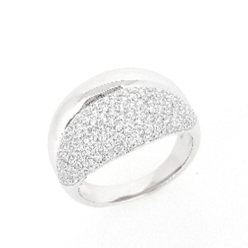 ANILLO PLATA Y CIRCONITAS