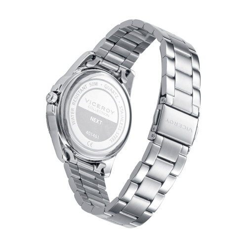 RELOJ ACERO NIÑO VICEROY