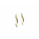 PENDIENTES ORO Y BRILLANTES 0.05 QT