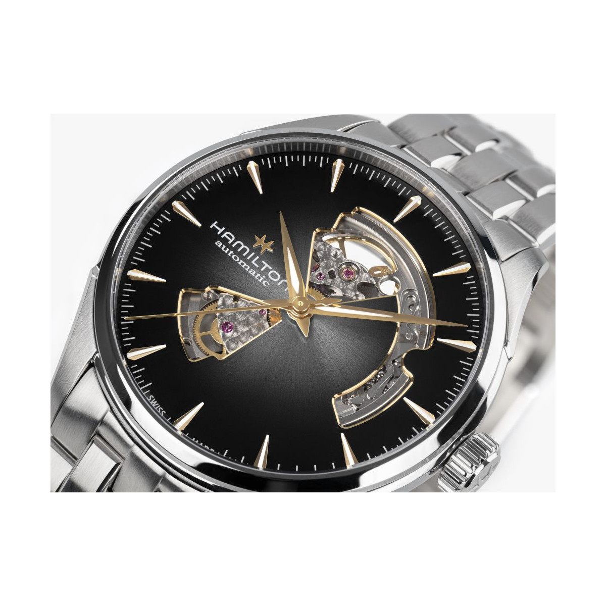 RELOJ JAZZMASTER OPEN HEART HAMILTON