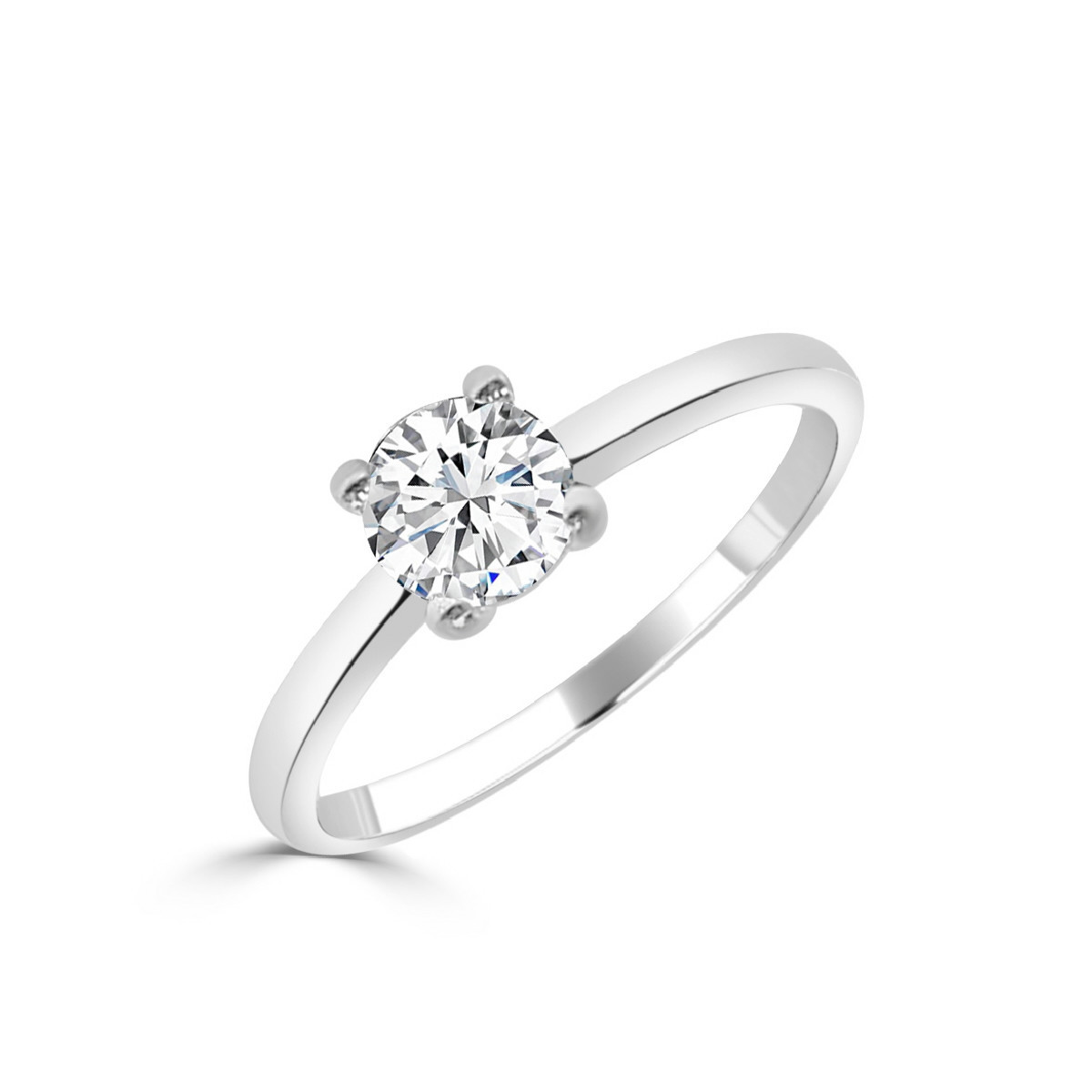 SOLITARIO ORO BLANCO 0.30 QTS BTE H-SI