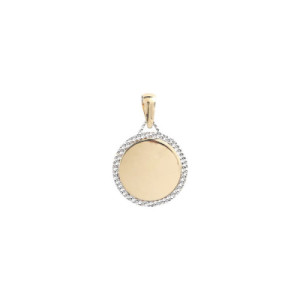 MEDALLA ORO BICOLOR