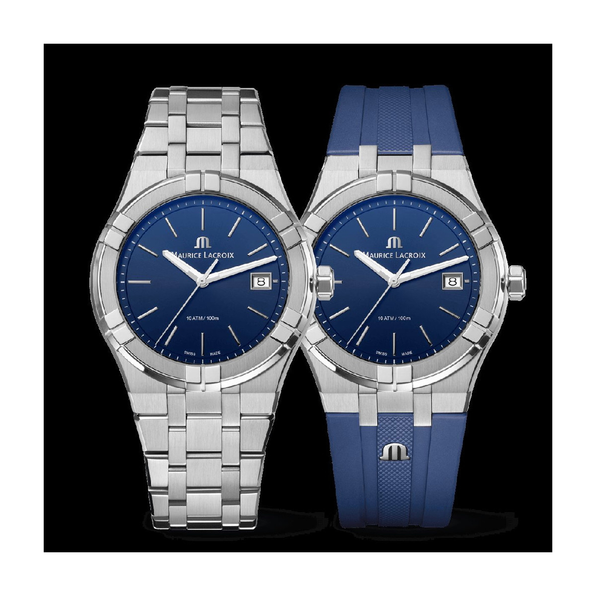 RELOJ AIKON 40 MM MAURICE LACROIX - AI1108-SS00F-430-C