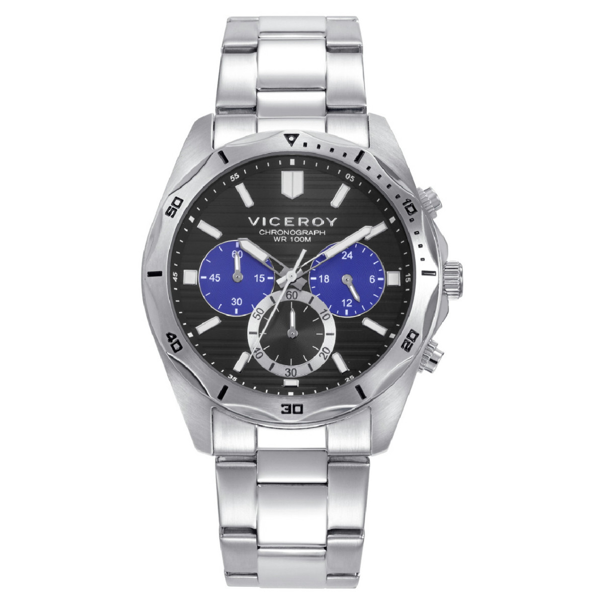 RELOJ CRONO ACERO VICEROY