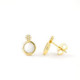 PENDIENTES ORO NACAR Y CIRCONITAS PENDIENTES ORO NACAR Y CIRCONITAS