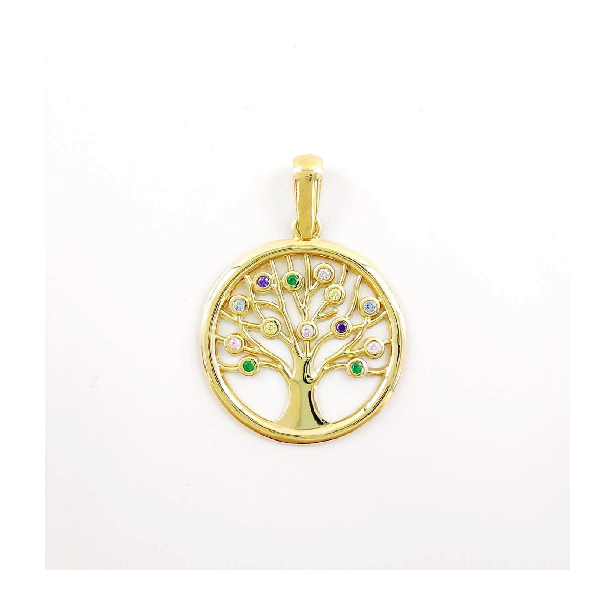 COLGANTE ORO ARBOL DE LA VIDA