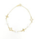PULSERA ORO Y PERLAS