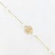PULSERA ORO CHAPA NIÑA Y PERLAS PULSERA ORO CHAPA NIÑA Y PERLAS