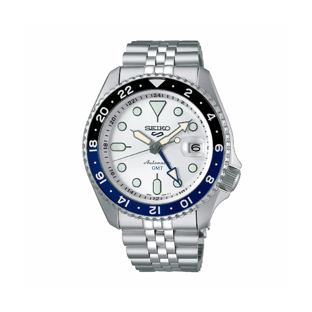 RELOJ 5 SPORTS SERIE SKX GMT SEIKO