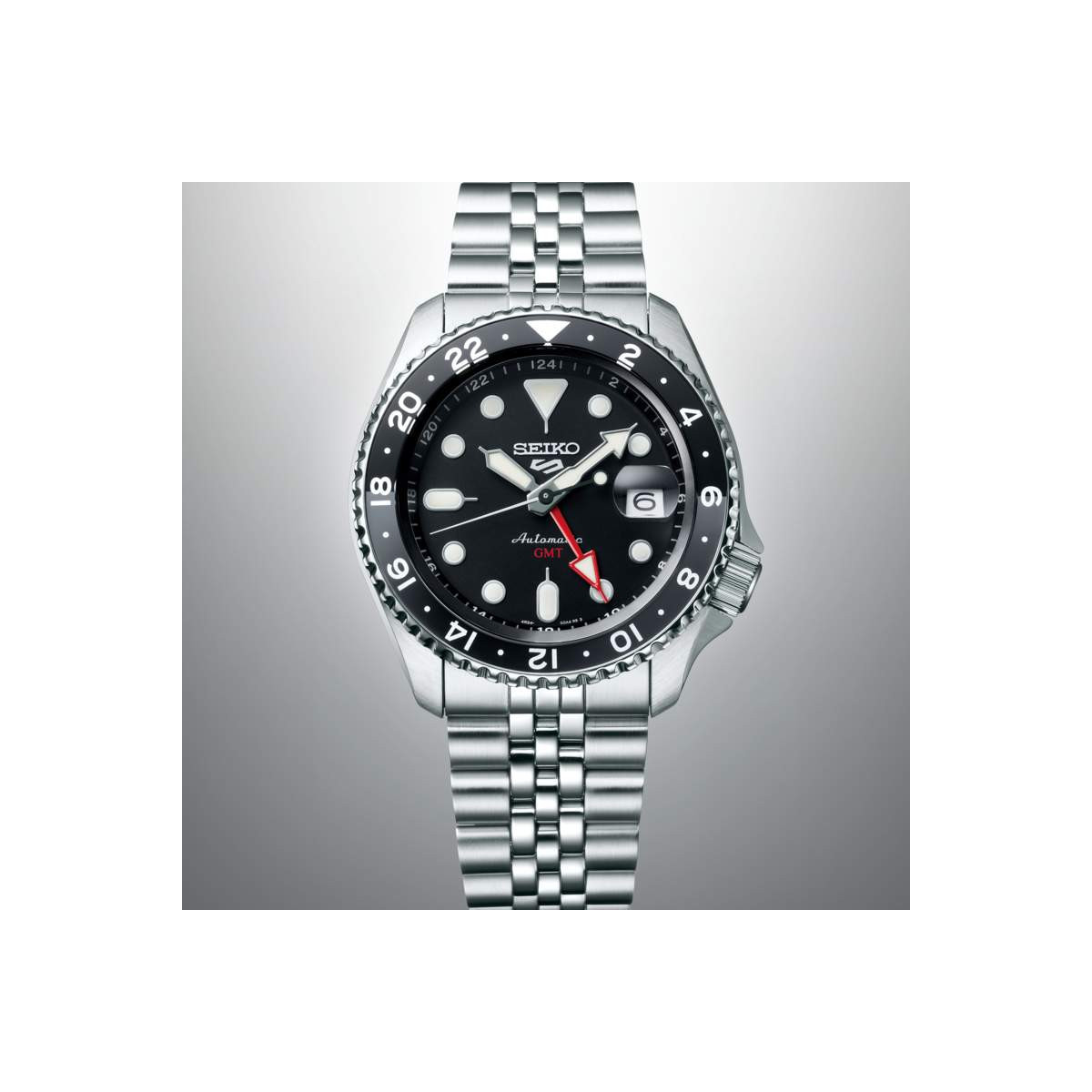 RELOJ 5 SPORTS SPORTS STYLE GMT SEIKO