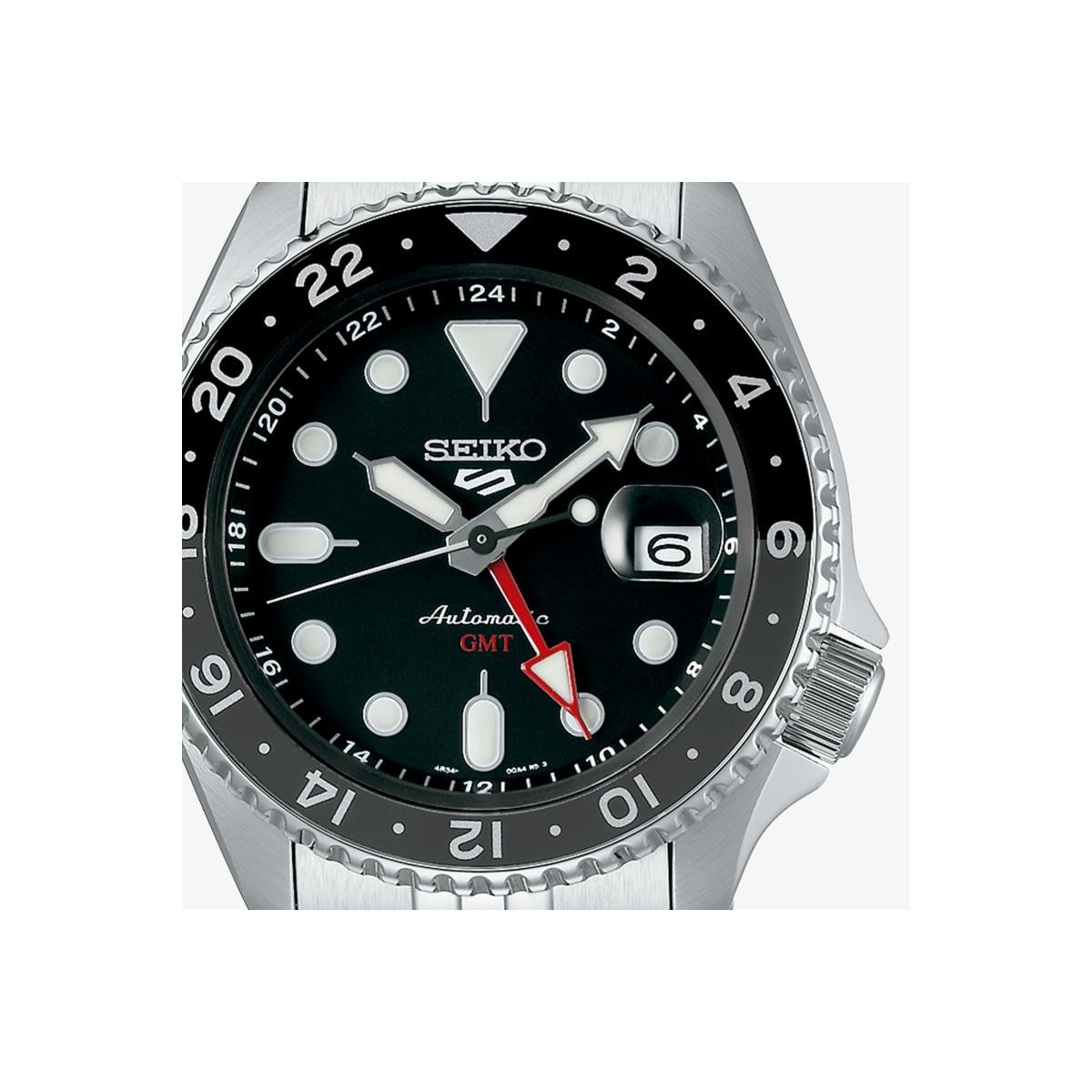 RELOJ 5 SPORTS SPORTS STYLE GMT SEIKO