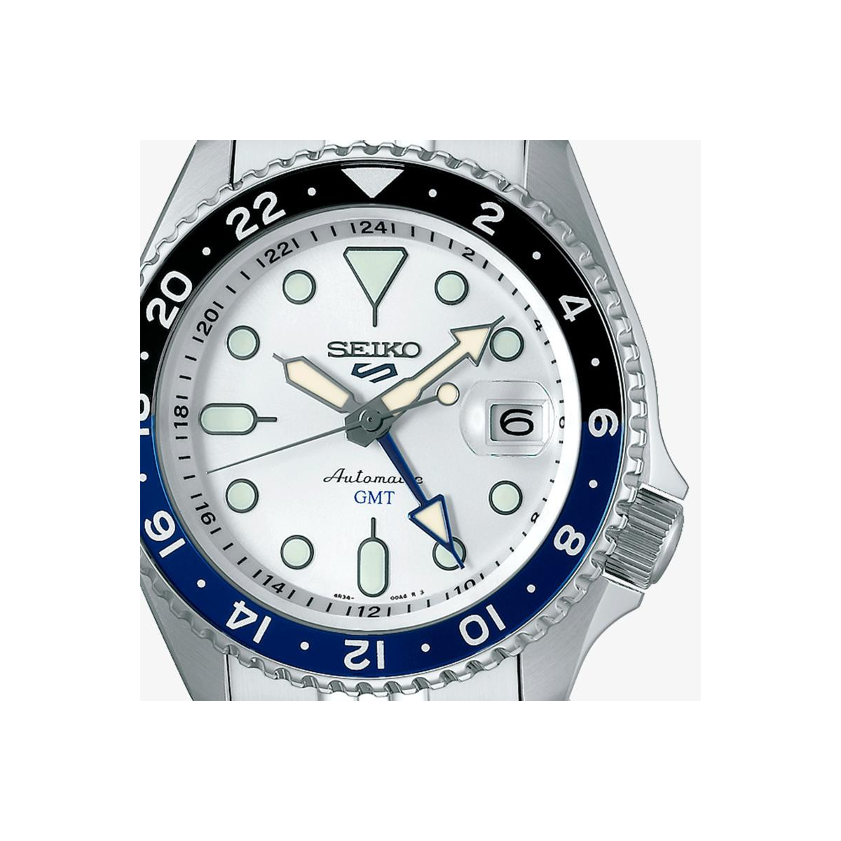 RELOJ 5 SPORTS SERIE SKX GMT SEIKO