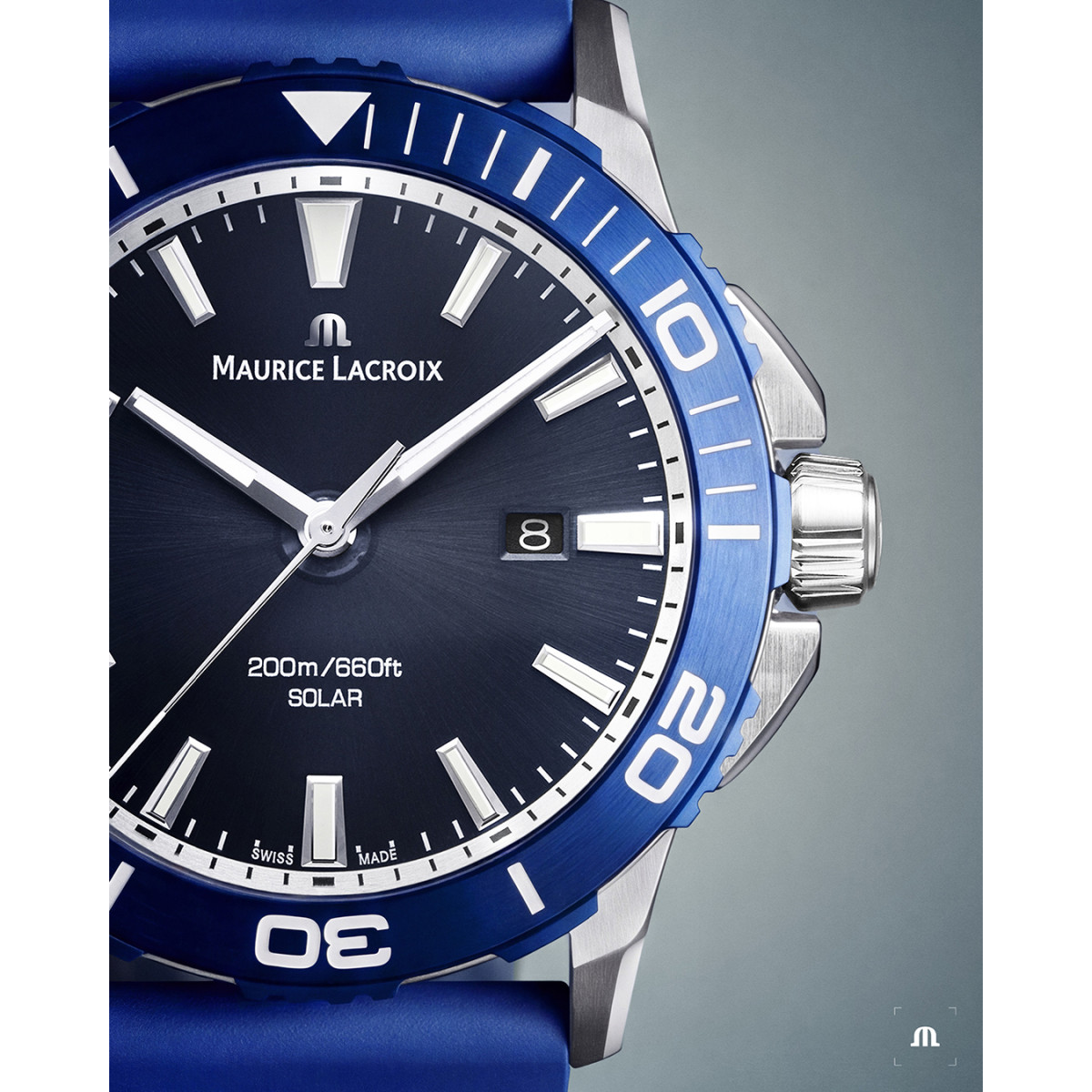 RELOJ SOLAR MAURICE LACROIX - PT1008-SSL40-430-4