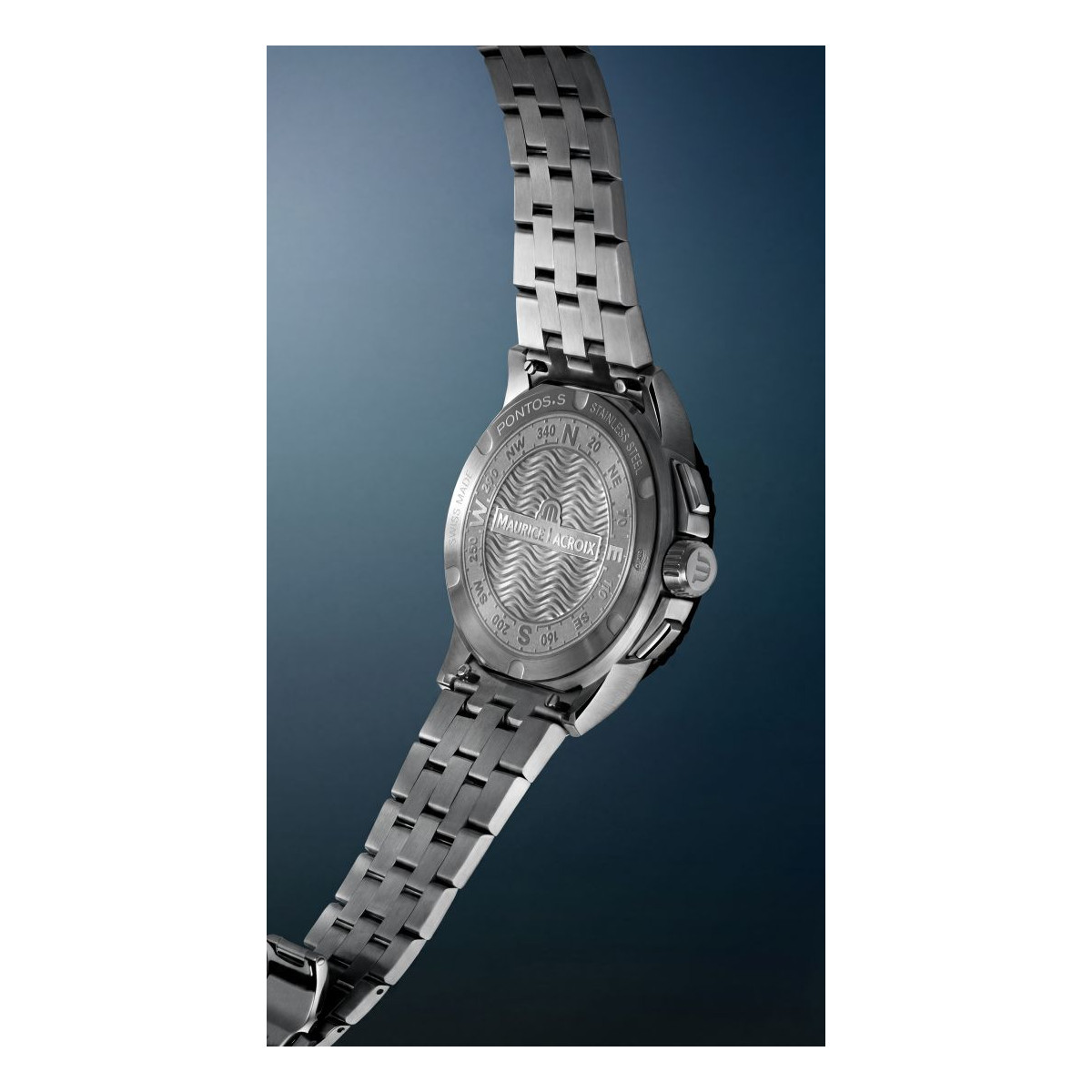 RELOJ SOLAR CHRONO  MAURICE LACROIX - PT1038-SSL42-430-1