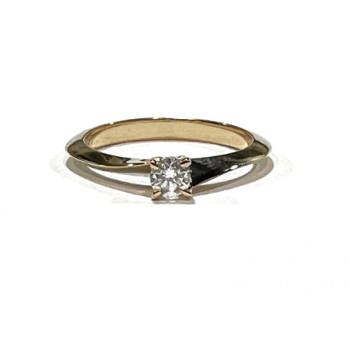 SOLITARIO ORO/A 0.21 QT G-VVS2