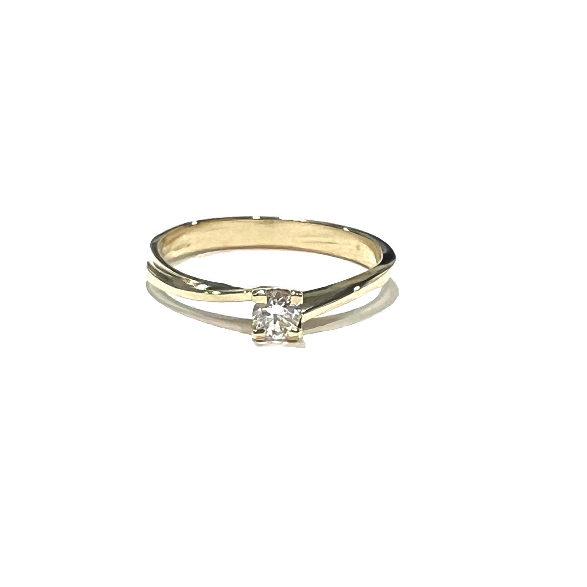 SOLITARIO ORO/A 0.15 QT. G-VVS2