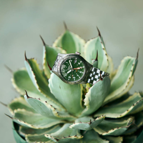 Seiko 5 Sports Field GMT Esfera Caqui