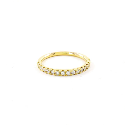 ALIANZA DE ORO Y BRILLANTES 0.20 QT